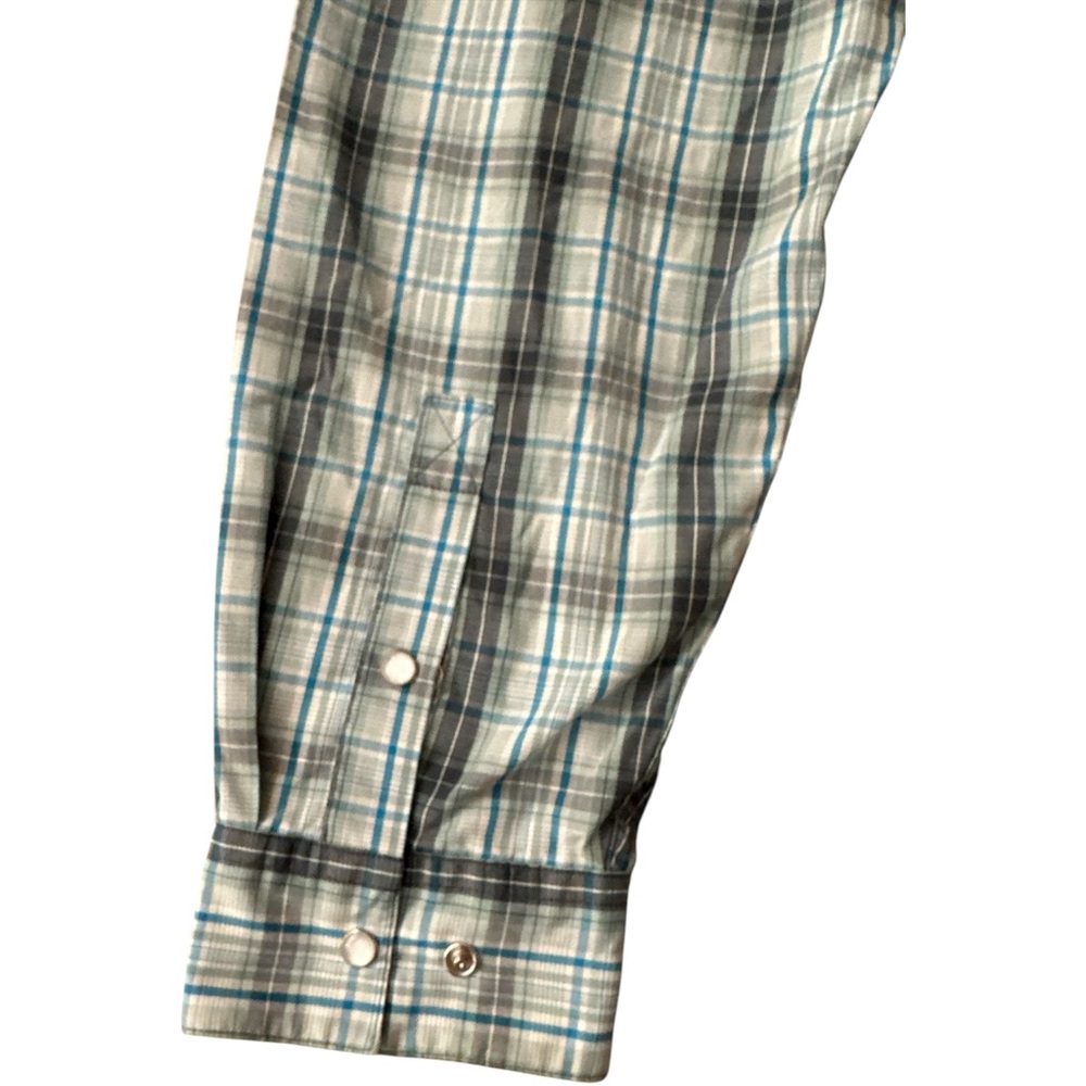 Howler Brothers Pearl Snap Long Sleeve Shirt Lightweight Vented Mens Size Large - Picture 9 of 9